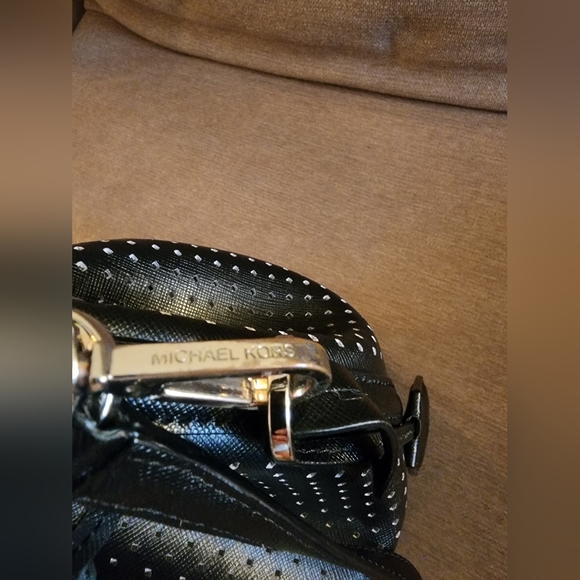 MICHAEL KORS Perforated Leather Bucket Bag - Picture 14 of 15